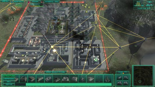 A fully developed base in a single player game of Executive Assault