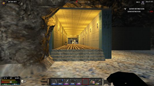 Player's underground settlement on Serenity