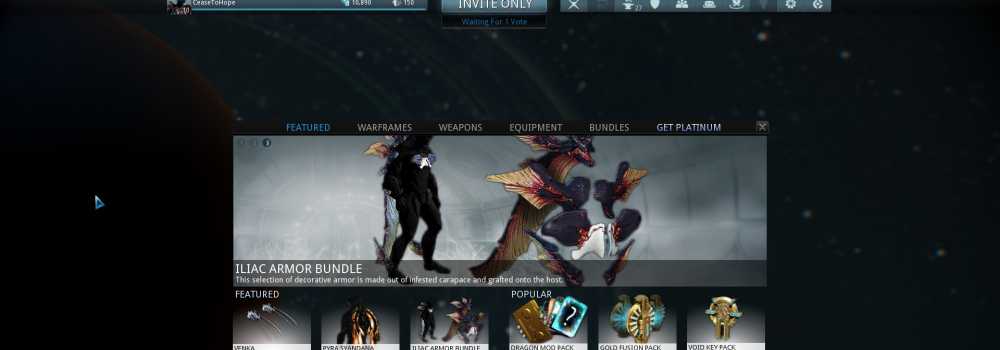 warframe how to sell mods for platinum