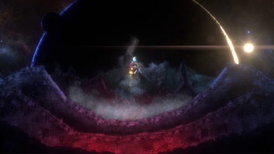 Anew: The Distant Light - some sort of crater