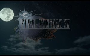 Final Fantasy XV Title Screen on PS4