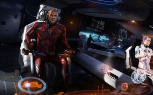 Multicrew in Elite Dangerous.