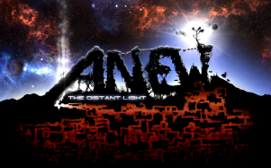 Anew: The Distant Light title screen