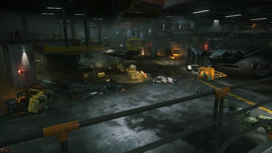 Retribution Hangar Deck in Call of Duty: Infinite Warfare
