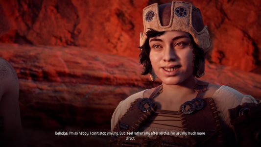 a quest NPC in Horizon Zero Dawn