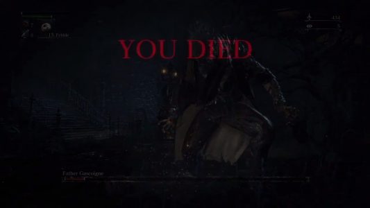 Post death in Bloodborne