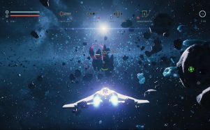 About to engage Outlaws in Everspace