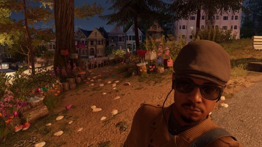 a selfie in Watch Dogs 2