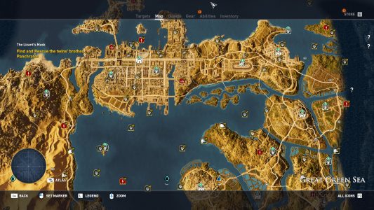 Objectives in Assassin's Creed: Origins