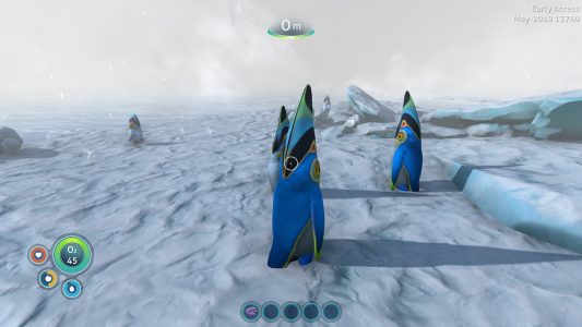 Subnautica Below Zero penguins